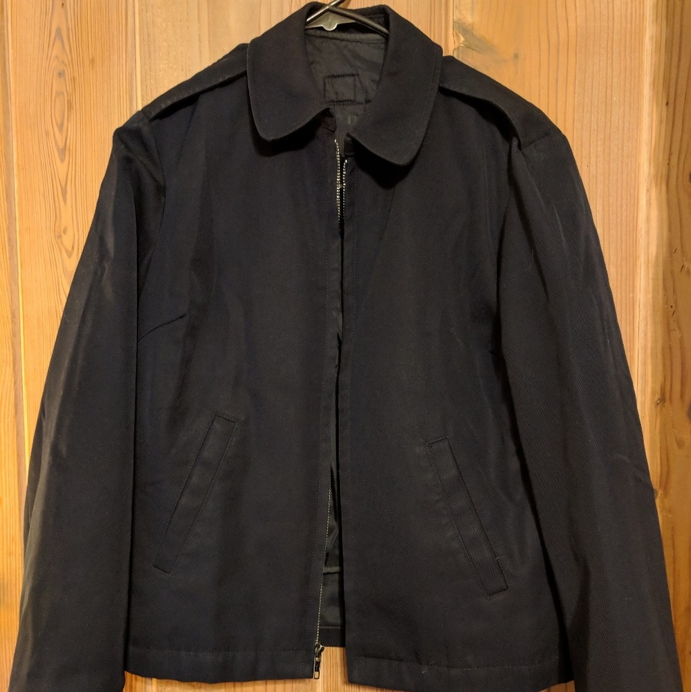 Navy postal like jacket